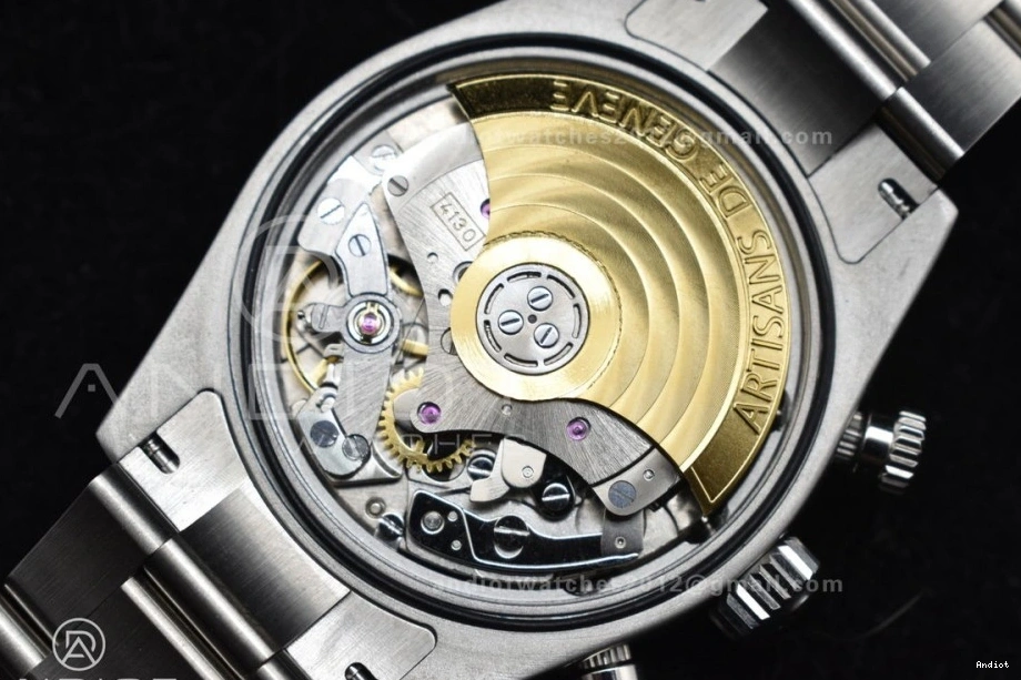 SS SS Black Best White Bracelet on ADGF Dial Daytona A7750 Edition 0414